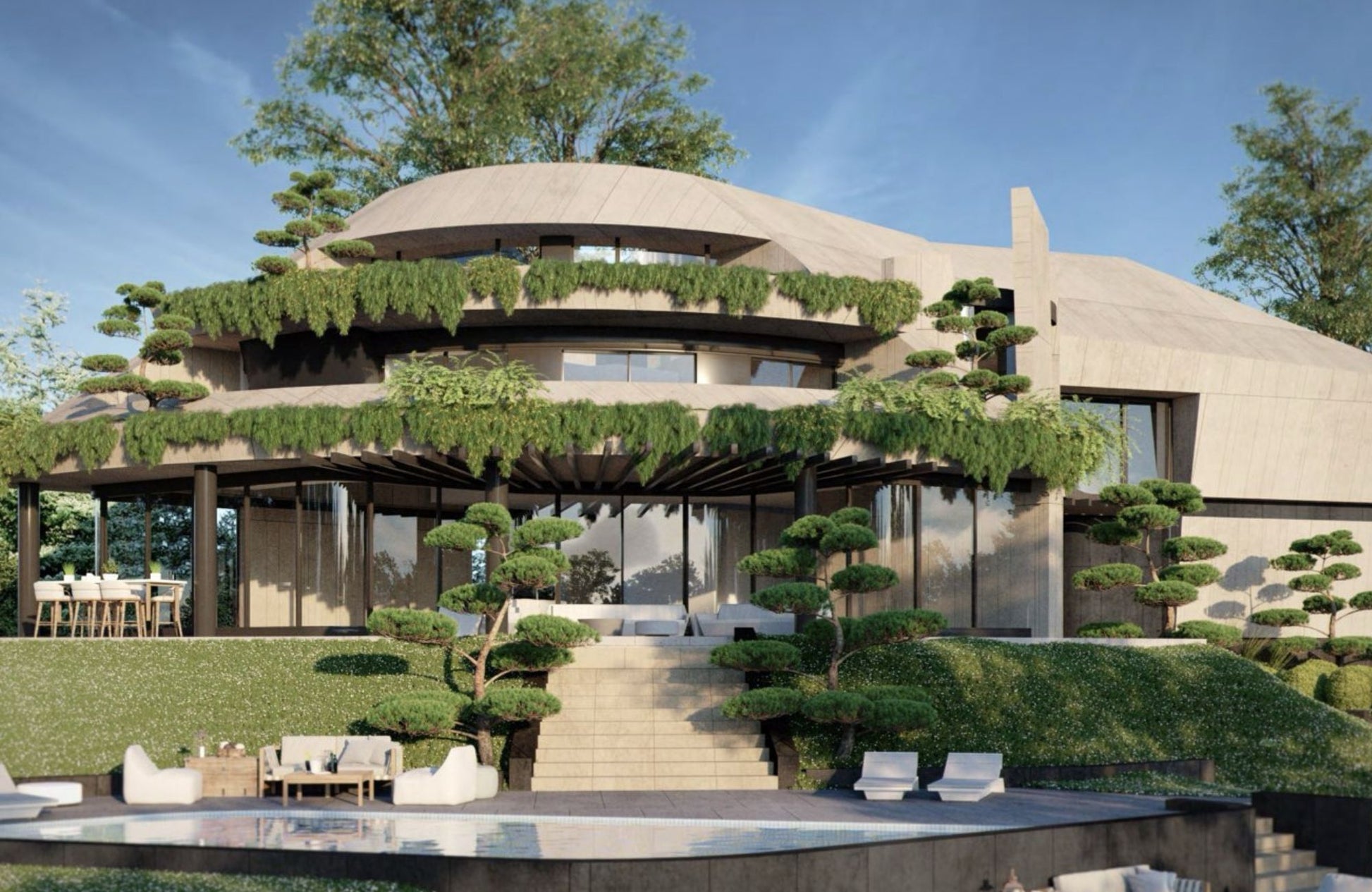 chalet independiente en la moraleja obra nueva 